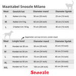 Hondenmand Snoozle Milano - Superzacht, Fluffy en Luxe